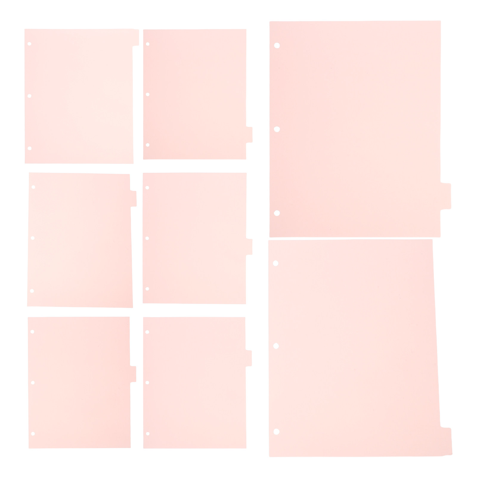 Tab Divider A4 - 8 Feuilles de Diviseurs Robustes et