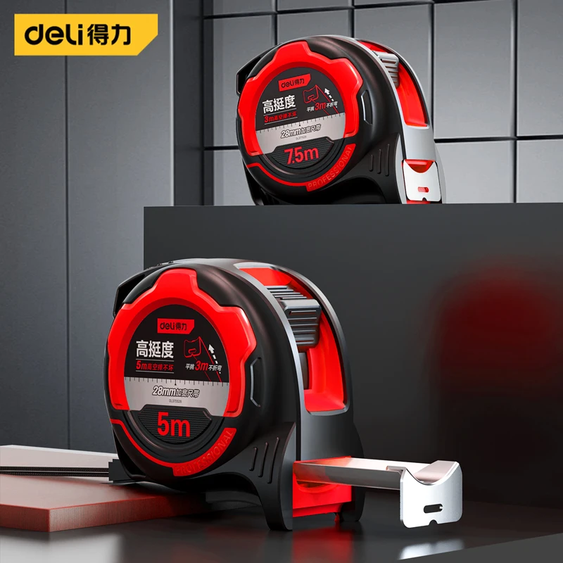 Deli 5/7.5M épaissir ruban à m - Tape Dispenser Weighted avis et prix