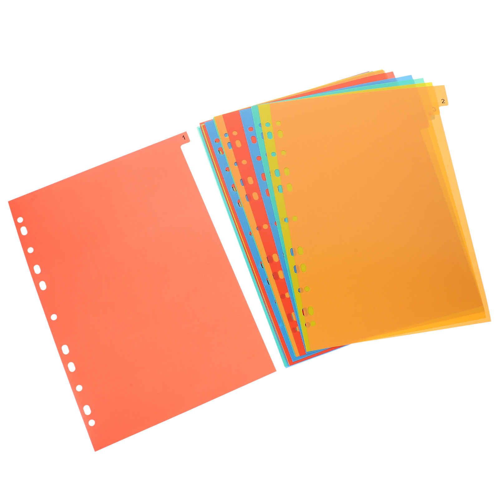 20 Feuilles de Diviseurs en Pl - Tab Divider A4 avis et prix