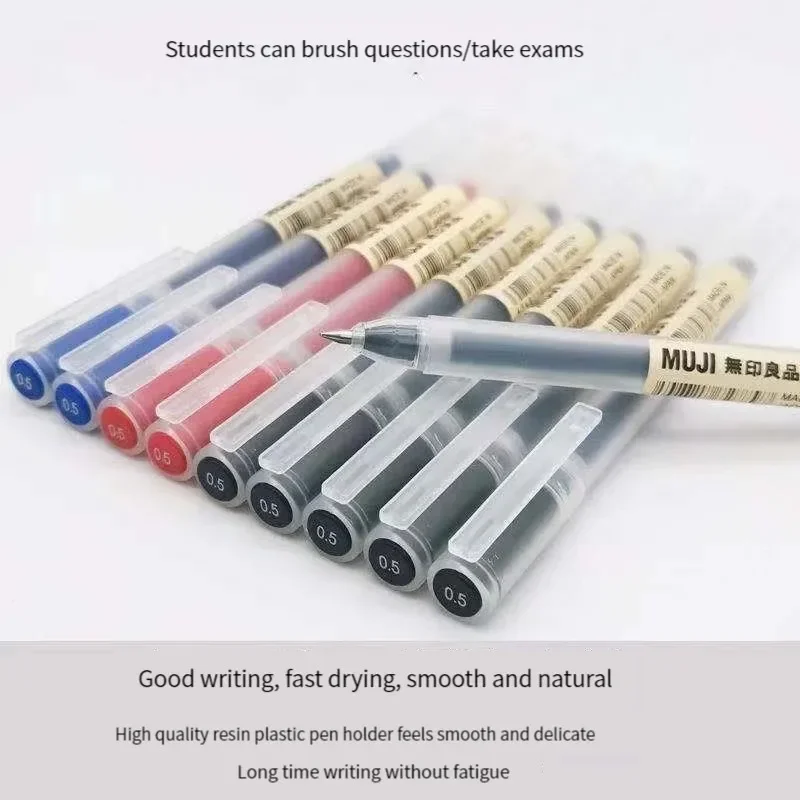 6/8 pièces/ensemble MUJIS styl - Muji Stationery Gel Pen avis et prix