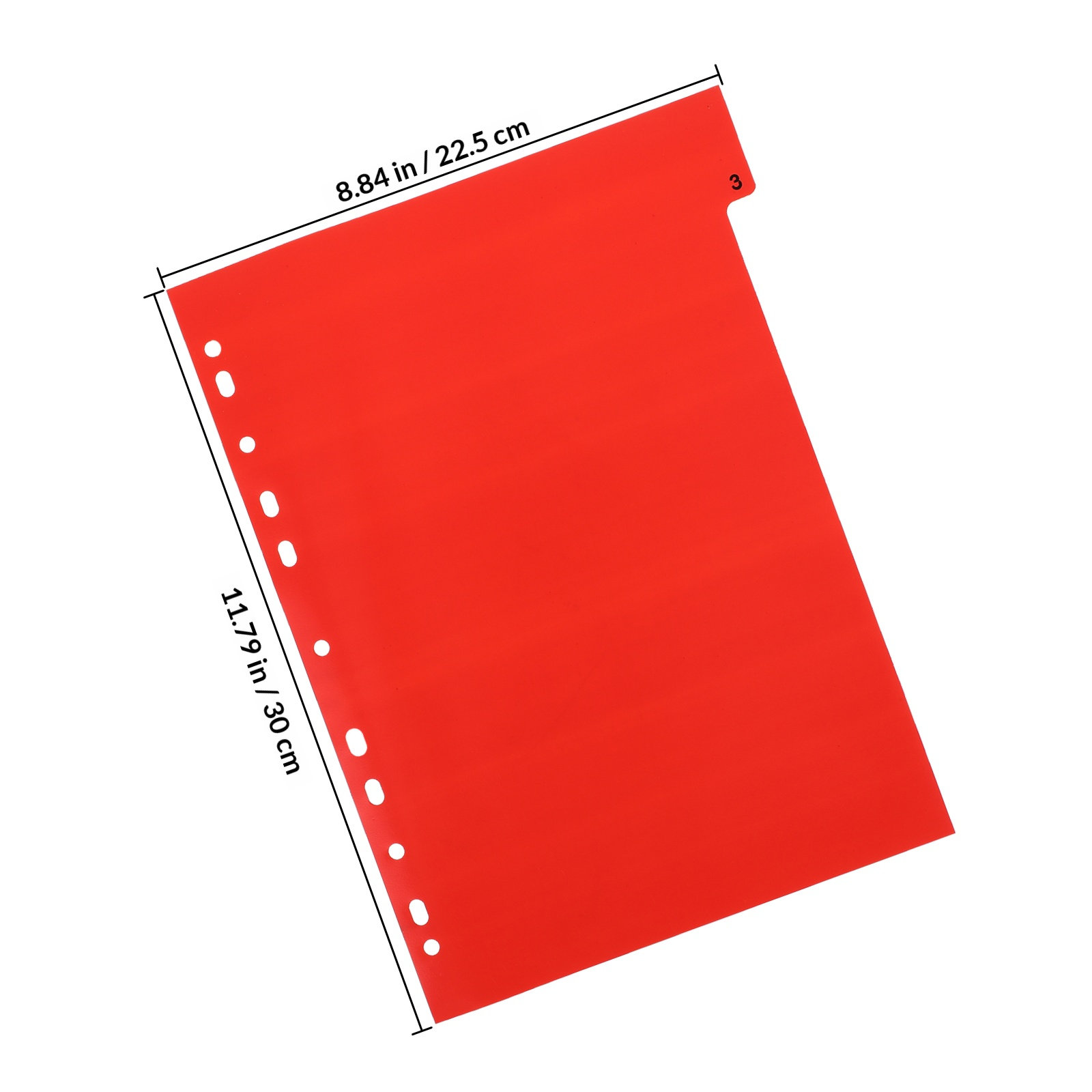 20 intercalaires en plastique  - Tab Divider A4 avis et prix